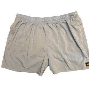 Adidas Run It Pull on Men' S Casual Shorts Color Light Blue, Size 2XL